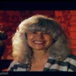 Eleanor Bergstein via het videoscherm Eleanor Bergstein via het videoscherm