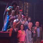 De studenten met hun docenten van Fame De studenten met hun docenten van Fame