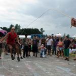 Touwtje springen op het schoolplein