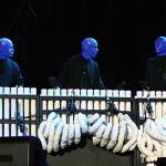 Blue Man Group op de Uitmarkt in Amsterdam