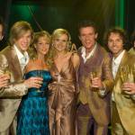 de hoofdrolspelers van de live uitzending de hoofdrolspelers van de live uitzending